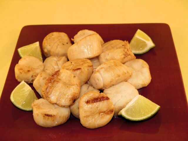 photo of Grilled Marinated Scallops