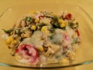 Baked Rice, Swiss Cheese & Vegetable Casserole