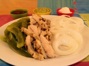 recipe for grilled chicken fajita wraps