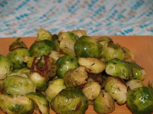 Warm Brussels Sprouts Salad Recipe | CDKitchen.com