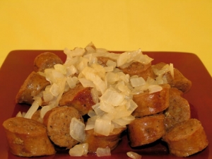 recipe for sweet onion kielbasa