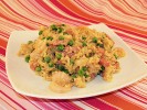 view the recipe for Fried Brown Rice With Ham and Shrimp