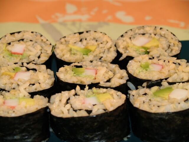 California Roll Sushi Recipe