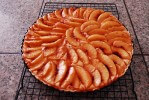 view the recipe for Cream Cheese Peach Tart