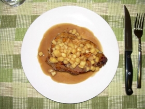 recipe for grant street bar and grill apple sauced pork chops