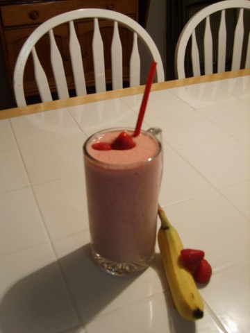 photo of Banana-Strawberry Smoothie