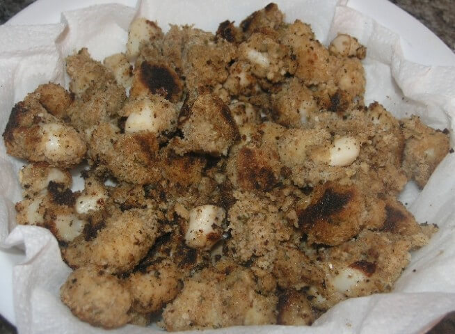 recipe for fried sea scallops