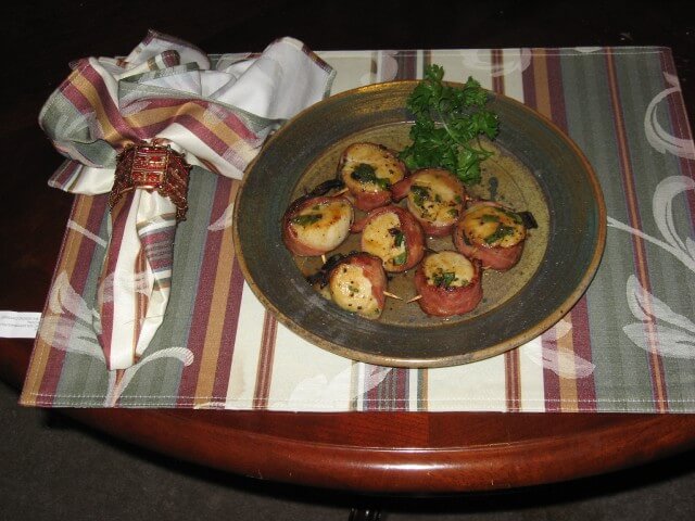 photo of Bourbon Bacon Scallops