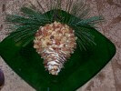 Almond Cheese Pinecone