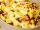 Cauliflower And Ham Au Gratin