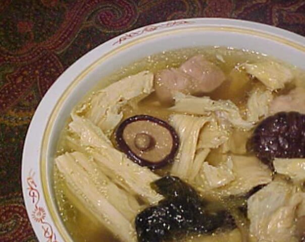Crock Pot Dried Bean Curd Soup With Shiitake Mushrooms Recipe CDKitchen