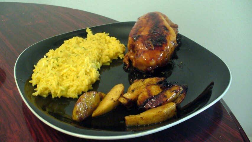photo of Apple Honey Glazed Chicken