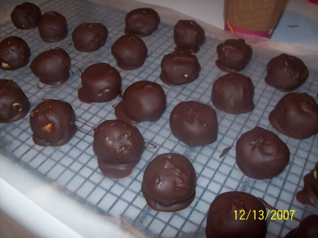 recipe for christmas peanut butter balls