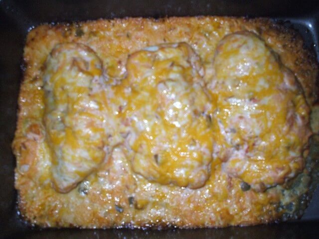 photo of Cheesy Baked Salsa Chicken