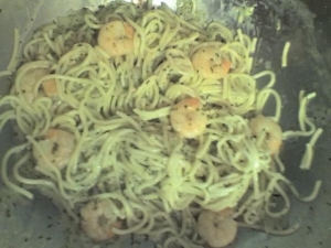 recipe for garlic shrimp and pasta