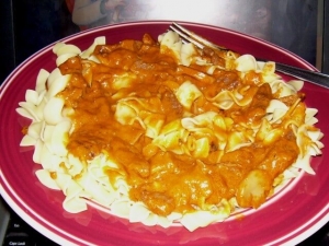 recipe for tomato beef stroganoff