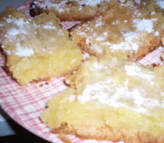 recipe for bake sale lemon bars