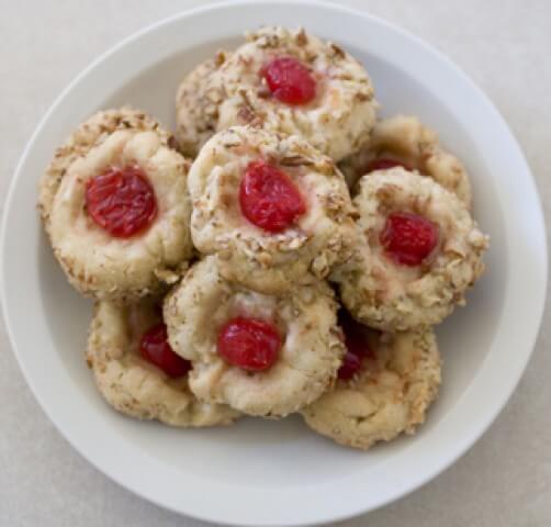 recipe for cherry almond chews