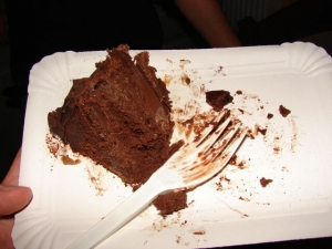 recipe for triple chocolate explosion cake