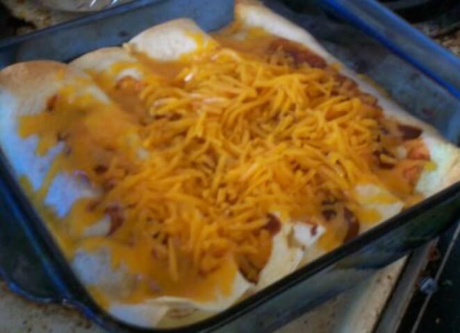 recipe for breakfast sausage enchiladas