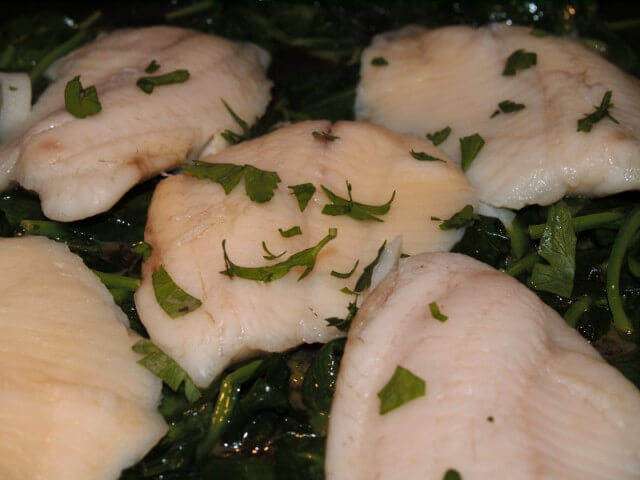 photo of Tilapia a la Popeye