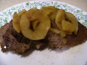 recipe for cinnamon apple glazed pork roast