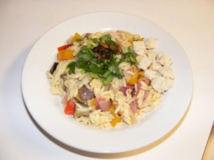 recipe for orzo with roasted vegetables