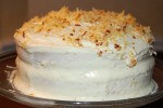 Coconut Orange Marble Cake