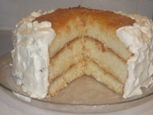 recipe for esther's orange-marmalade layer cake  (mitford series)