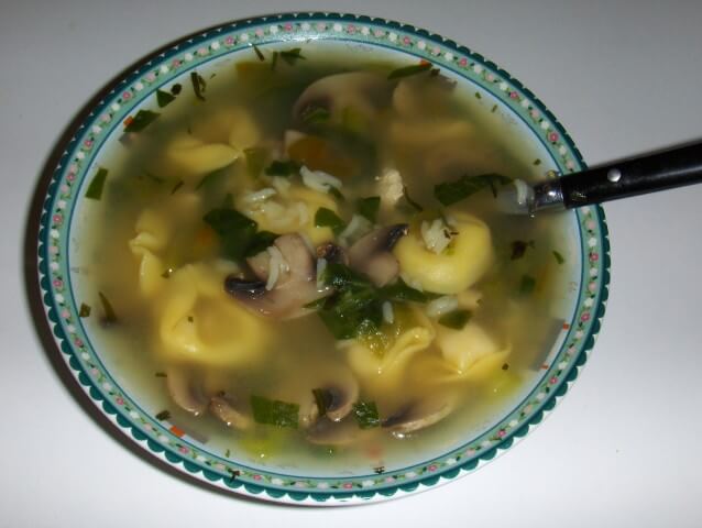 recipe for chicken tortellini soup