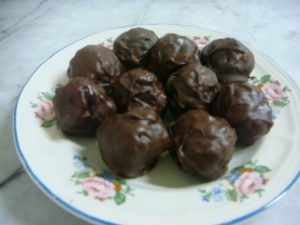 recipe for peanut butter balls with rice krispies
