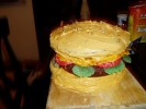 Cheese Burger Cake