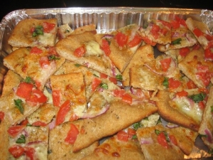 recipe for blue cheese appetizer pizza