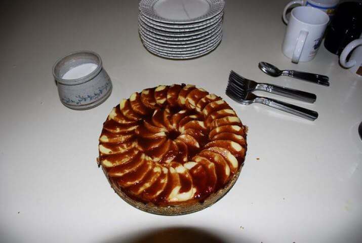 recipe for apple cinnamon cheesecake