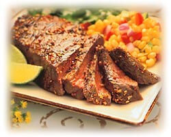 recipe for southwest citrus steaks