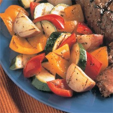 recipe for roasted garlic grilled vegetables