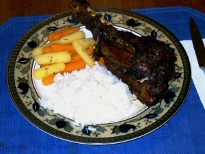 recipe for steamed spicy lamb shanks