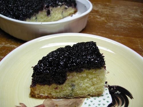 recipe for blackberry upside down cake