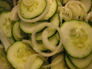 recipe for chilled cucumber salad