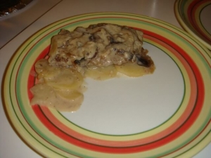 recipe for cube steak and mushroom casserole