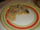 Cube Steak And Mushroom Casserole