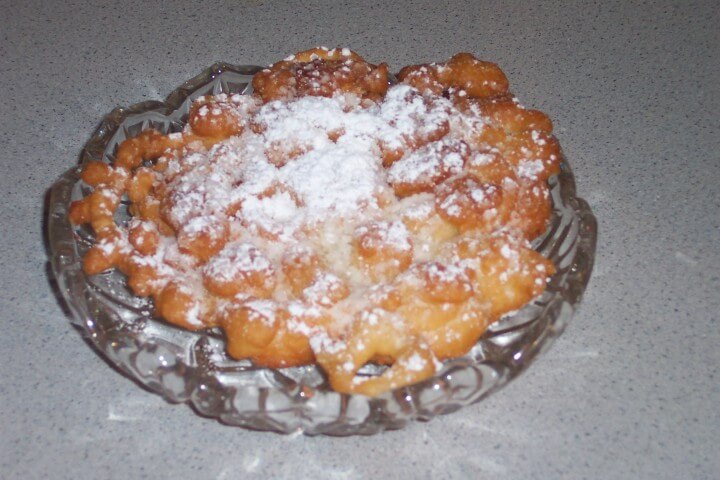 recipe for funnel cakes