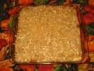 Apple Cream Cheese Crisp With Brown Sugar Topping