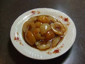 recipe for poached pears with vanilla sauce