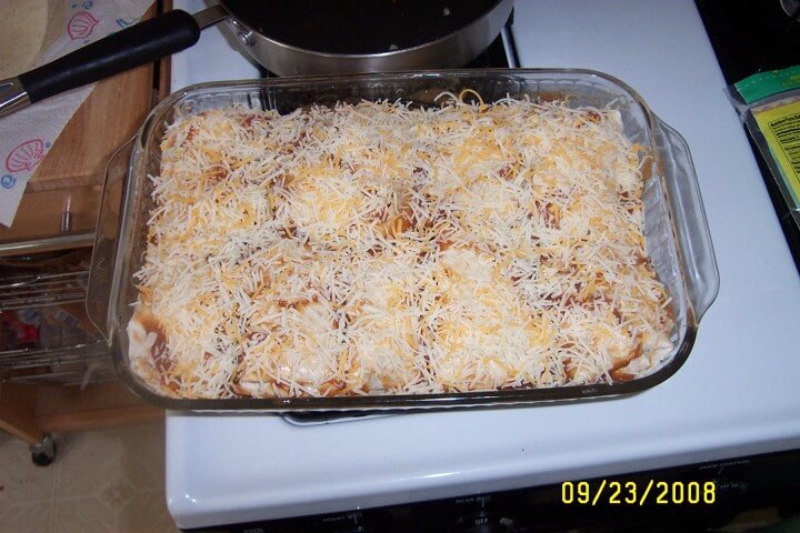 recipe for shredded chicken burritos