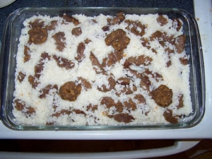 recipe for halloween kitty litter casserole