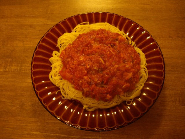 photo of Crab Sauce With Spaghetti