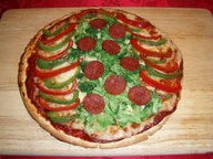 recipe for christmas pizza