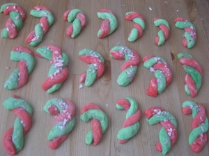 recipe for peppermint candy cane cookies