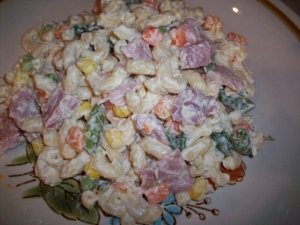 recipe for ham alfredo